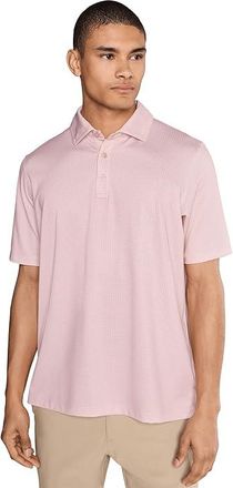 Johnston & Murphy Xc+ Ace Performance Polo Mens Clothing Orange/ White Gingham : 3XL, Polyester/Spandex