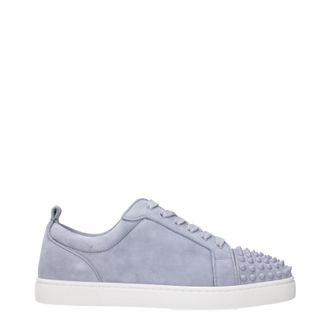 Christian Louboutin Sneakers Louis Junior Heren Suede Grijs