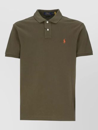 Ralph Lauren straight hem cotton polo short sleeves