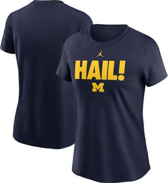 Jordan Brand Womens Jordan Brand Navy Michigan Wolverines Local Ultimate Chant T-Shirt at Nordstrom, Size Medium