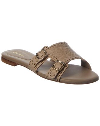 Santoni Leather Sandal