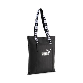 Puma Schultertasche PUMA BASE TOTE, Damen, puma schwarz, Polyester, unifarben, Taschen Schultertasche, f&uuml;r sportliche Aktivit&auml;ten, sportlicher Stil, leicht
