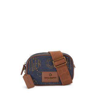 Kurt Geiger Womens Chiswick Camera Bag - Blue Fabric - One Size