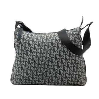 Dior Pre-owned Canvas Crossbody Bag - Dames - Pre-owned - Blauw - Maat: ONE Size