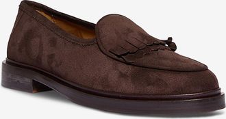 Jacques Solovi&egrave;re Glattleder-Mokassins mit Fransen Hady