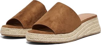 Only MINERVA 3 Polyester Dames Muiltjes In Cognackleur