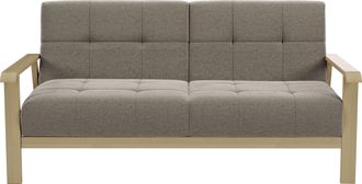 Sit&more 2,5-Sitzer »Billund« Armlehnen aus Buchenholz in natur, verschiedene Bezüge und Farben