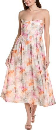 Bardot Lola Corset Midi Dress