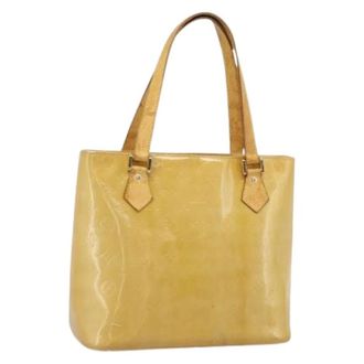 Louis Vuitton Pre-owned Bolso Tote Vintage Piel Charol - Pre-owned - Mujer - Beige - ONE SIZE