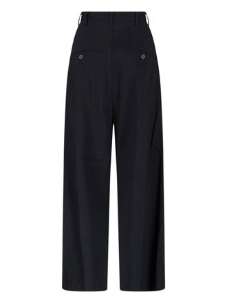 Uma Wang Womens Trousers Black Linen