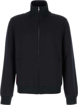 Gucci Dark Blue Solid Jacket
