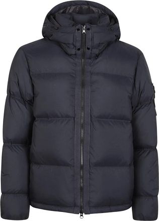 Stone Island Winter Jassen - Heren - Winterjassen - Blauw - XL - Jassen