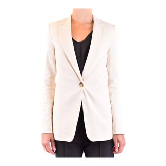 Pinko Blazers, female, Beige, Size: XS Women Jacket