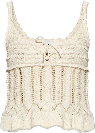 Isabel Marant Mujer, Camisetas, Beige, Talla: M