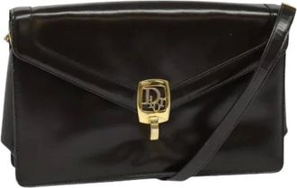 Dior Pre-owned Cross Body Bags, female, Brown, Size: ONE SIZE Pre-owned Vintage Shoulder Bag