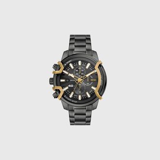 Diesel Griffed Two-Tone Stainless Steel Watch - Timeframes - Man - Grey