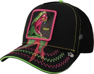 Goorin Brothers Accessoires, Dames, Zwart, ONE Size, Katoen, Animal Farm Trucker Cap Zwart Unisex