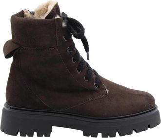 &Egrave; Mia Chastre - Dames - Veterlaarzen - Bruin - 37 EU - Schoenen