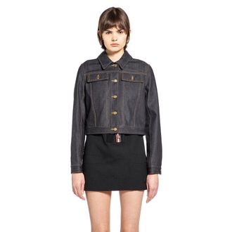 Thom Browne Selvedge Denim Shrunken Jacket