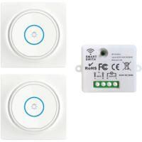 OEM Interruptor Inal&aacute;mbrico, Interruptor M&oacute;vil Autogenerador De 433 Mhz Y 220 V, Mini Receptor Rf, Transmisor De Radio, Control Remoto, Alcance De 100 M P