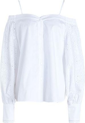 Karl Lagerfeld OFF SHOULDER EMBROIDERY TOP