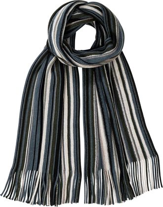Generic Boardmans Rochelle Mens Scarf in Grey/Blue, size: One Size