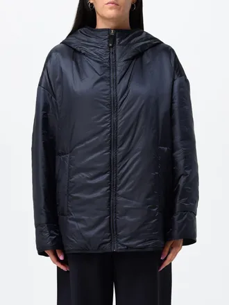 Max Mara Piumino corto impermeabile con cappuccio e chiusura a zip