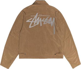 St&uuml;ssy x Our Legacy Work Shop Pararescue Jacket Muddy Mustard Tech Canvas WS323PMM