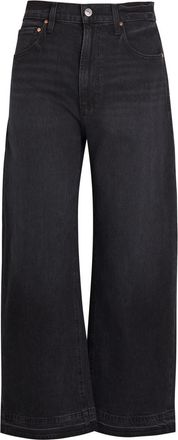 Paige Arellia Barrel-leg Jeans - Black - 27 (W27 / UK8-10 / S)