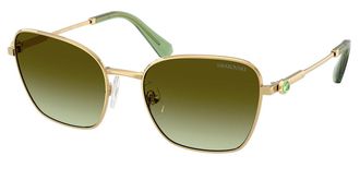Swarovski SK7029 4004E8 Womens Sunglasses Gold Size 55