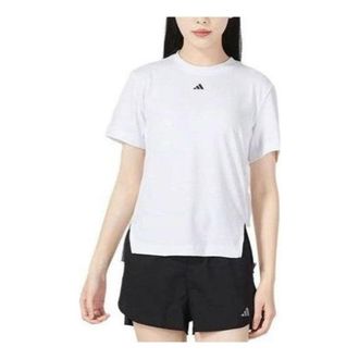 adidas (WMNS) adidas D2T T-Shirt Asia Sizing White HS8108