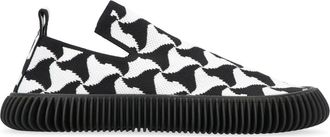 Bottega Veneta Ripple Slip-On Sneakers - Heren - Sneakers - Zwart - 41 EU - Schoenen