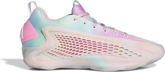 adidas Mens Anthony Edwards 1 Basketball Shoes in Wht/Ora/Pnk - White - Size UK 3.5