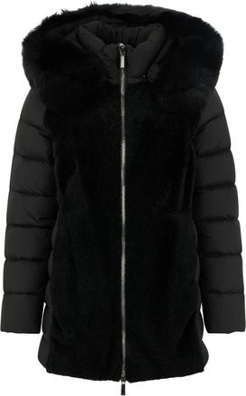 Moorer Mujer, Abrigos, Negro, Talla: M