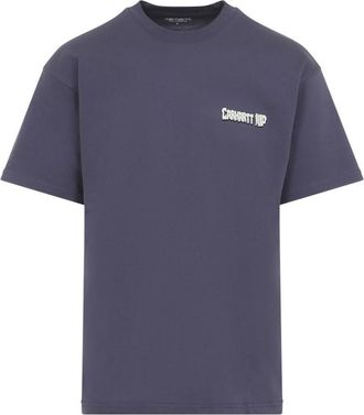 Carhartt Work in Progress Purple Crew Neck T-Shirt
