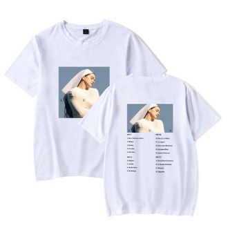 Generic Rosalia LUX Album Fashion Harajuku Summer Tee Clothes Casual Summer T-Shirt (White,L)