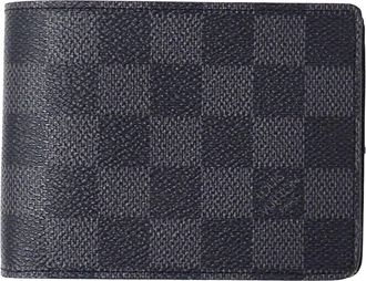 Louis Vuitton Black Damier Graphite Wallet (Bi-Fold) (Pre-Owned)