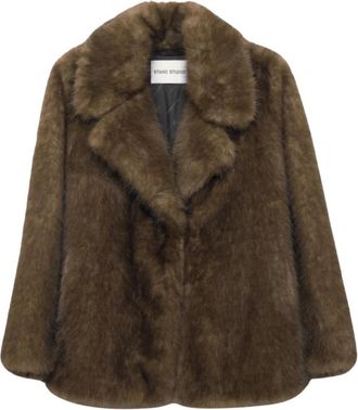 Stand Studio Journi Jacket - Dames - Jassen - Bruin - XS - Polyester - Jassen