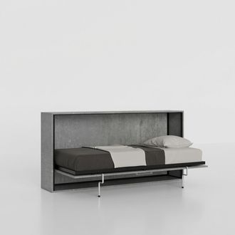 Itamoby Cama Individual Gris 85x185cm Con Lamas Abatibles Horizontales Kando Cm