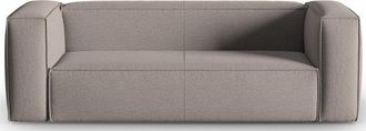 BLOOMINGLOFT 3-Sitzer Design Sofa Mackay mit Strukturstoff