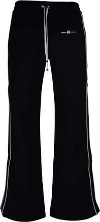 Amiri Wijde Broek - Dames - Wijde Broeken - Zwart - XS - Katoen - Broeken