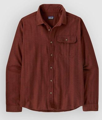 Patagonia LW Fjord Flannel Camicia rosso