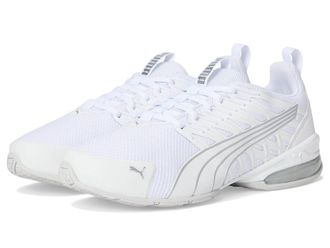Puma Voltaic Evo Cross Training Shoes Womens Running Shoes Puma White/Puma Silver : 10 B - Medium, Synthetic/Textile