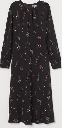 H&M Gemustertes Kleid - Red