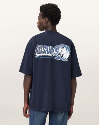 AllSaints Williams X AllSaints Burnout Crew Neck T-Shirt