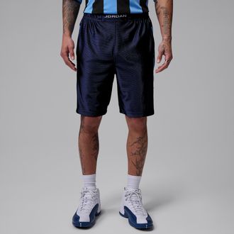 Nike Jordan Mens Jordan Brooklyn Cat Scratch Shorts in Blue | HV0560-412
