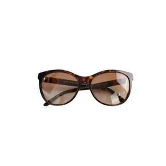 Burberry Pre-owned Accessories, female, Brown, Size: ONE SIZE Pre-owned Plastic sunglasses