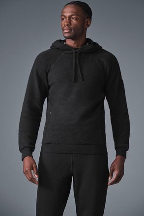 Alo | The Triumph Hoodie in Black, Size: Small
