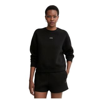 A|X Armani Exchange Mujer, Sudaderas, Negro, Talla: L