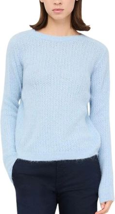 Liu Jo Truien & Vesten, Dames, Blauw, M, Rondgebreide Kleding